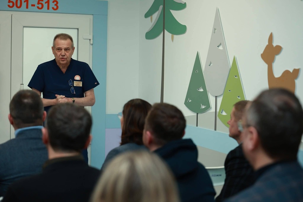 У волинській дитячій лікарні відкрили оновлене дитяче хірургічне відділення