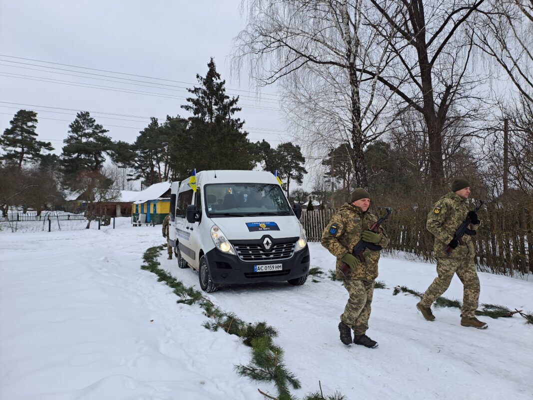 Ковельська громада попрощалась з Героєм Олександром Мацюком