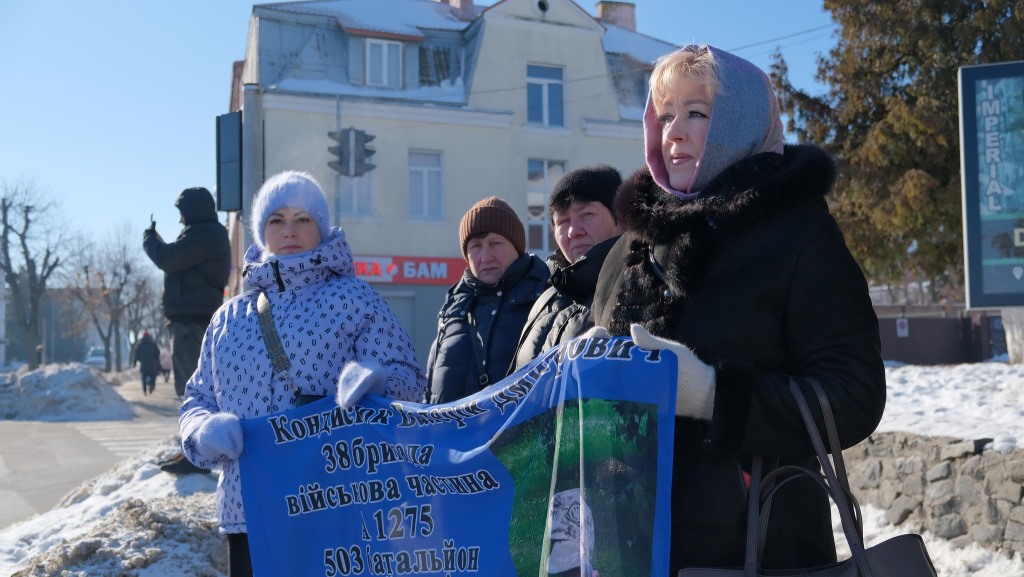 У Володимирі організували акцію на підтримку полонених та зниклих безвісти