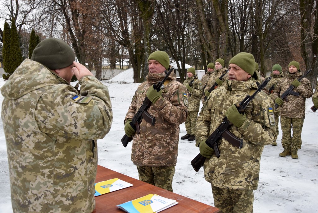 На Волині нові рекрути присягнули на вірність Україні