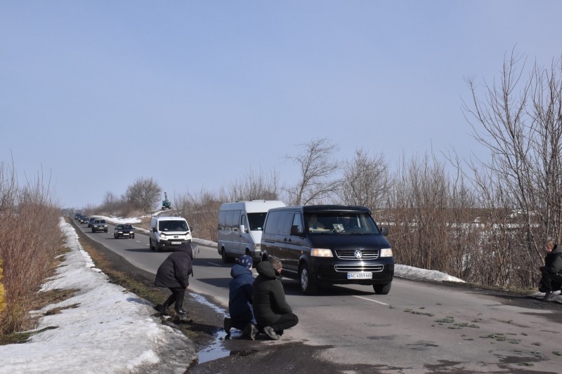 У Городищенській громаді попрощалися із Захисником Вадимом Гускою
