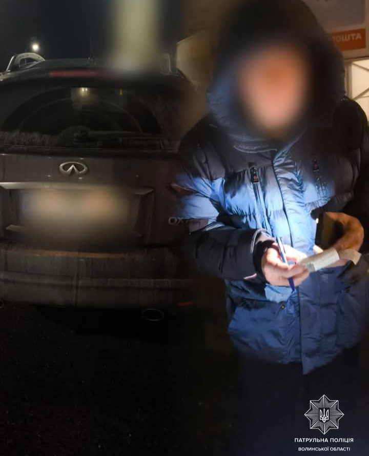 У Луцьку виявили п'яного водія