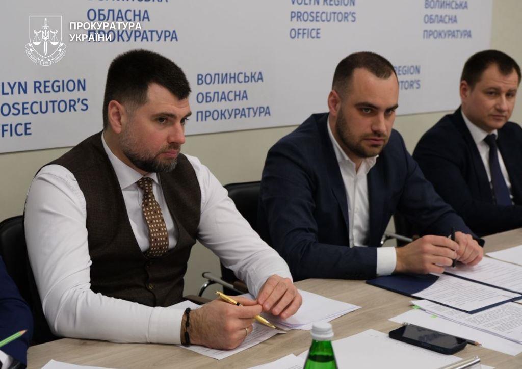 Відбулася координаційна нарада керівників правоохоронних органів Волині