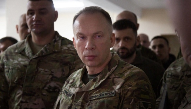 Сирський заявив, що Сили оборони просуваються на півдні