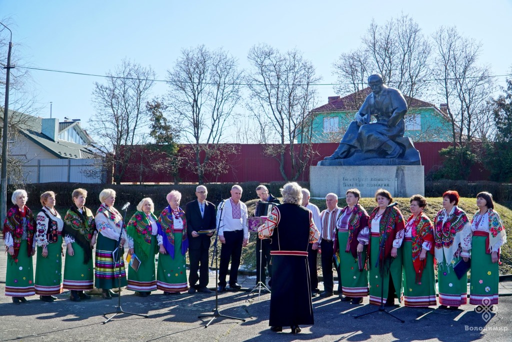 У Володимирі з нагоди дня народження Великого Кобзаря відбулися пам’ятні заходи