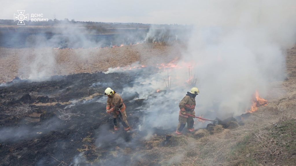 Волинь знову у вогні: вісім пожеж через людську недбалість