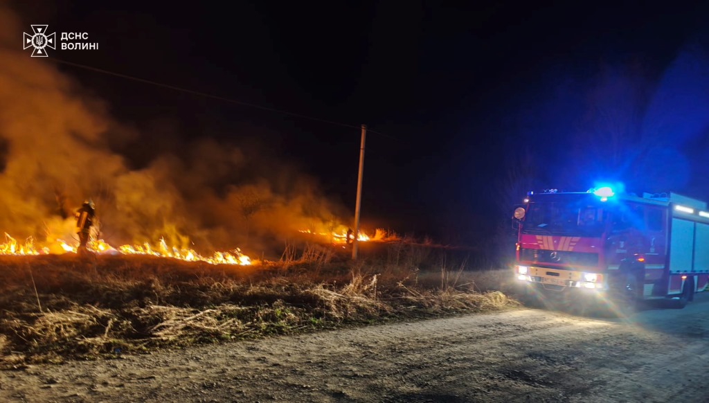 Волинь знову у вогні: сім пожеж через людську недбалість