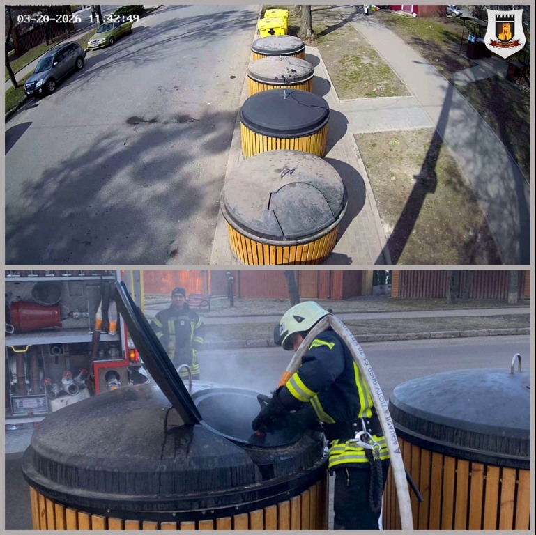 У Луцьку встановили причину займання напівпідземних сміттєвих контейнерів