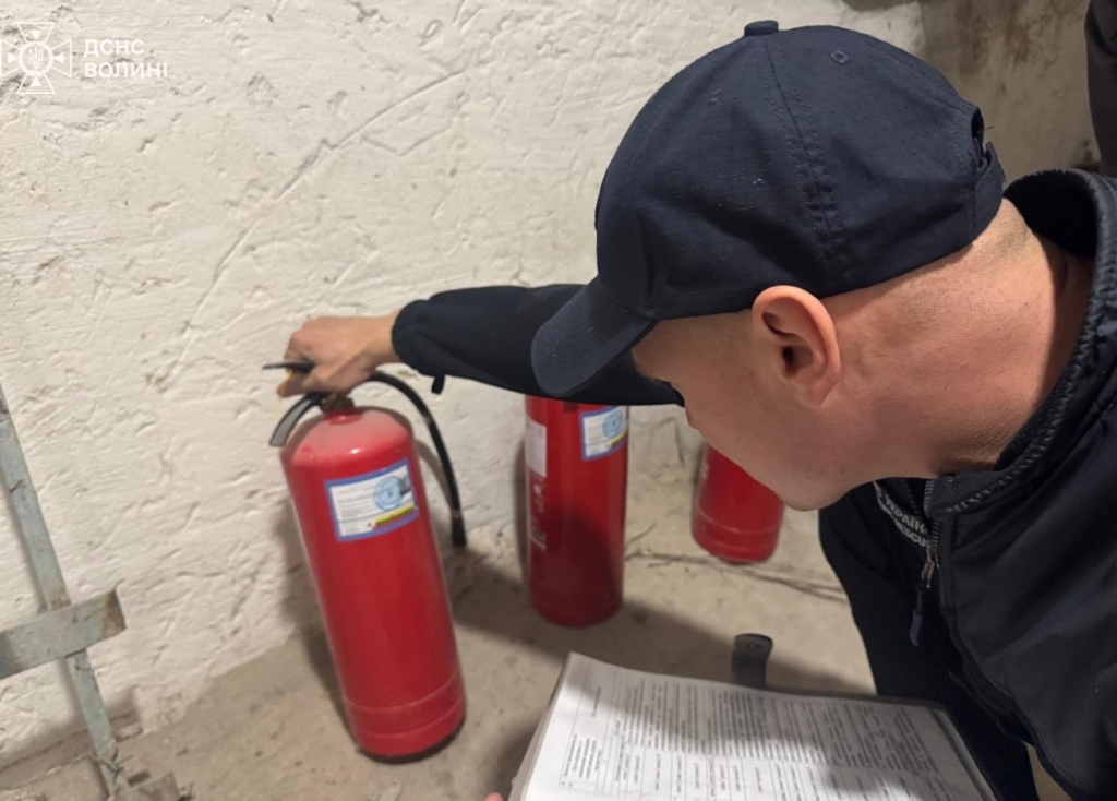 У Володимирському районі рятувальники обстежили укриття