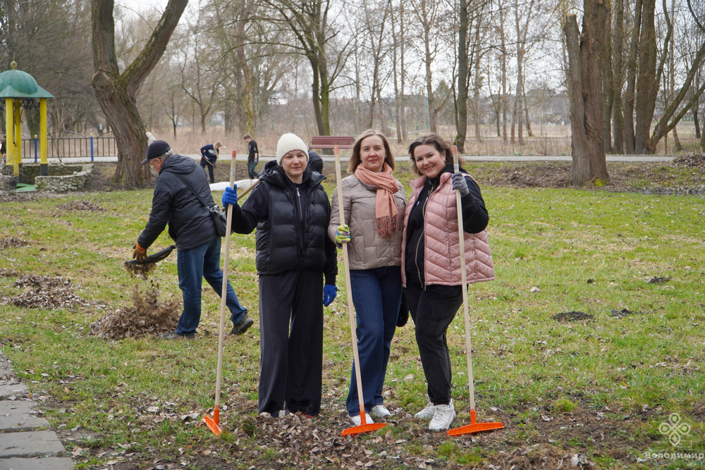 У Володимирській громаді відбулася масштабна передвеликодня толока