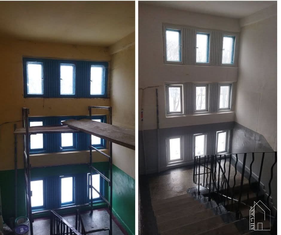 У Володимирі відремонтували під'їзд