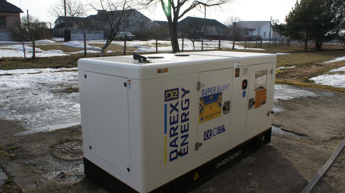 Рожищенська громада отримала дизельний генератор від народу Тайваню