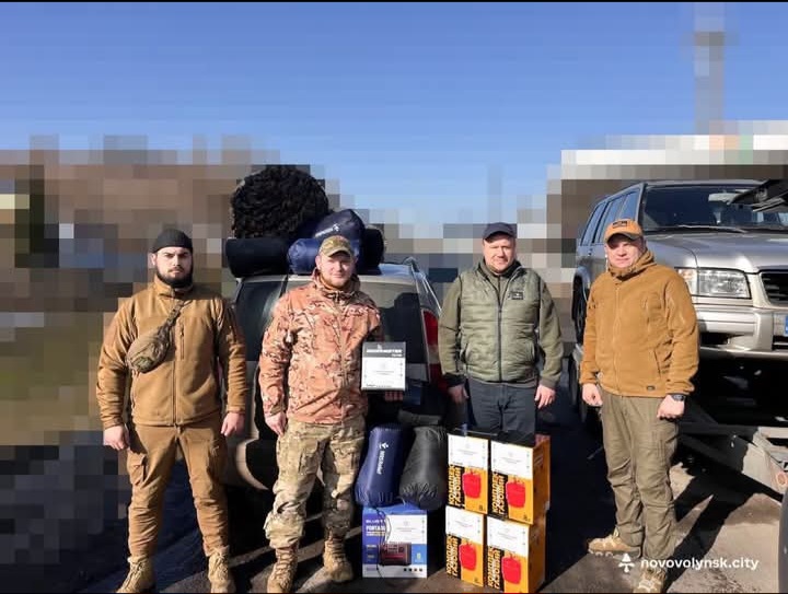 Нововолинська громада відправила допомогу на передову