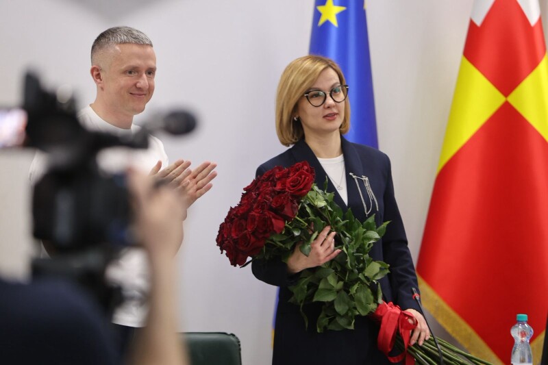 Новообрана секретар Луцької міськради Катерина Шкльода звернулася до депутатів