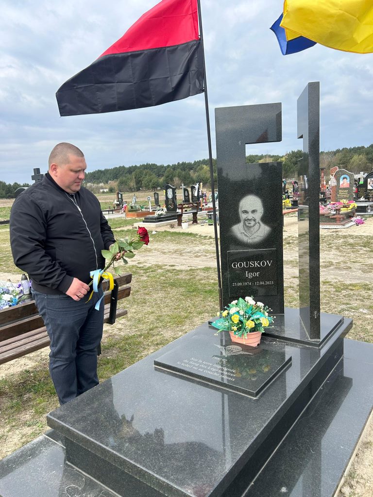 У Любомльській громаді вшанували пам’ять громадянина Франції, полеглого за Україну