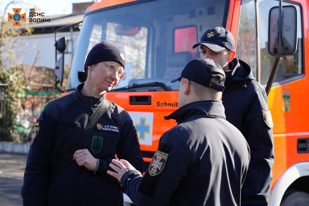 Благодійники з Німеччини передали на Волинь спецтехінку