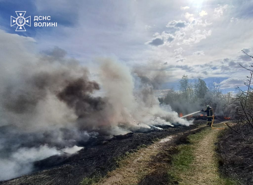 Період високої пожежної небезпеки: на Волині цьогоріч рятувальники наклали майже сотню штрафів на порушників
