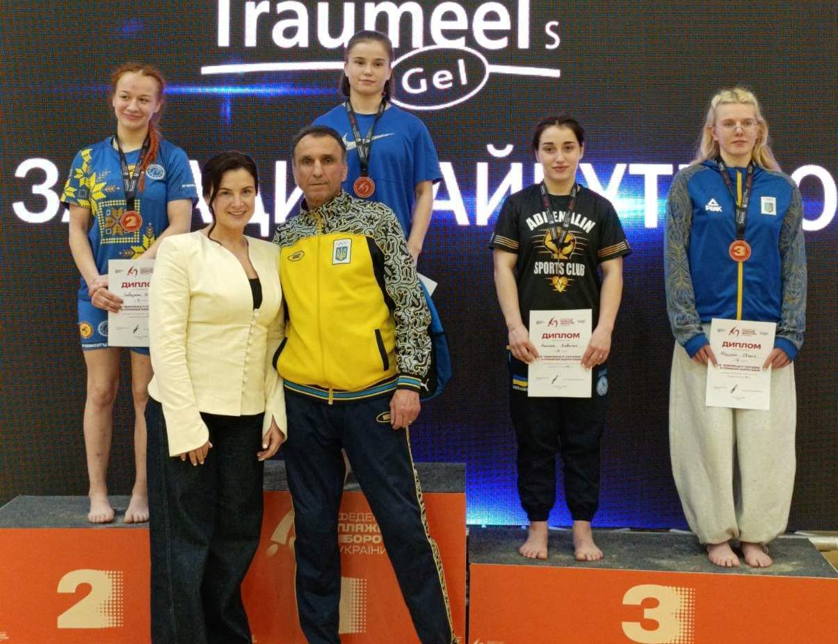 Ковельчанка Діана Рисьова стала чемпіонкою України з пляжної боротьби