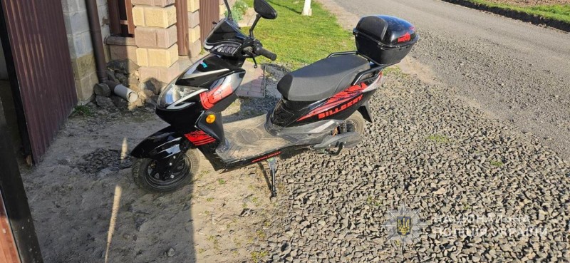 Лучанин викрав електроскутер