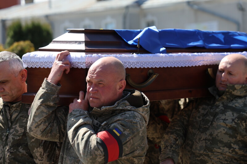 Луцька громада попрощалася з Героєм Олександром Коханюком