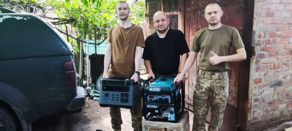 На фронт передали нову партію допомоги від Ковельської громади