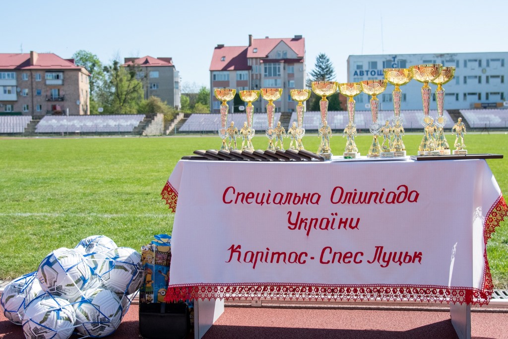 Спеціальна олімпіада України: на Волині відбувся відкритий турнір з футболу