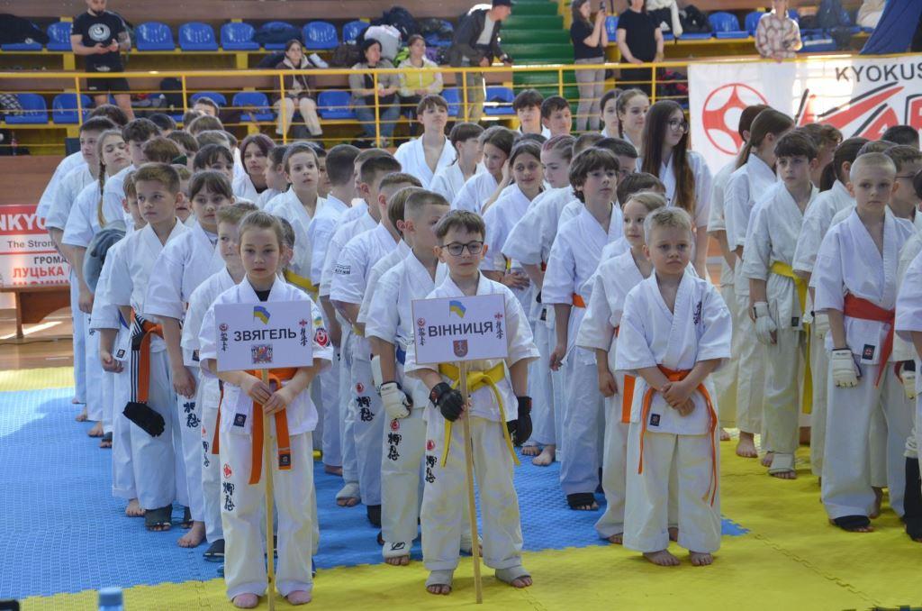 На Волині відбувся відкритий чемпіонат з кіокушинкай карате