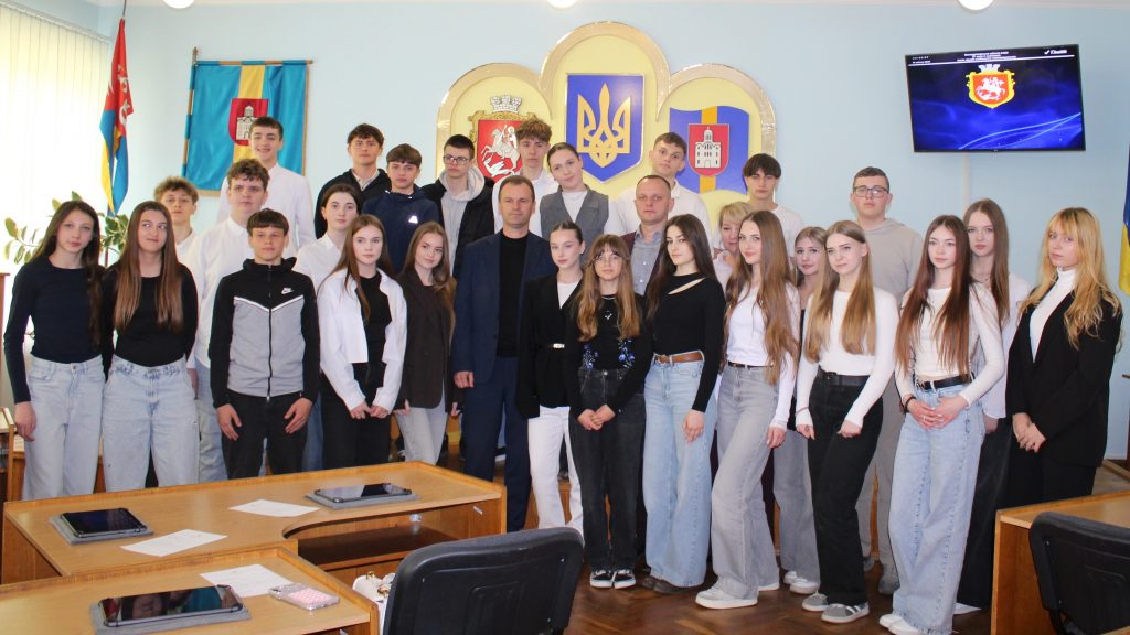 У Володимирській громаді відбулася сесія лідерів учнівського самоврядування