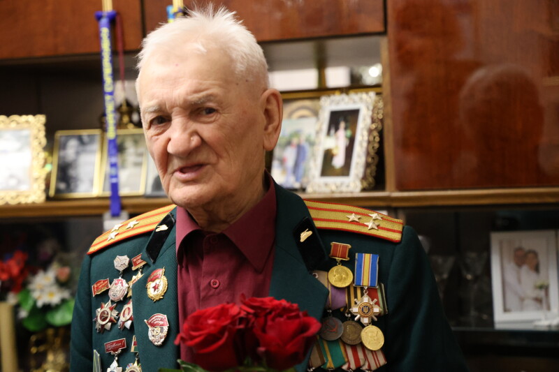 У Луцьку привітали ветерана Олексія Ліхторовича з Днем пам’яті та перемоги над нацизмом у Другій світовій війні