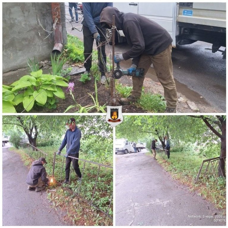У Луцьку демонтували низку незаконних огорож та обмежувачів руху