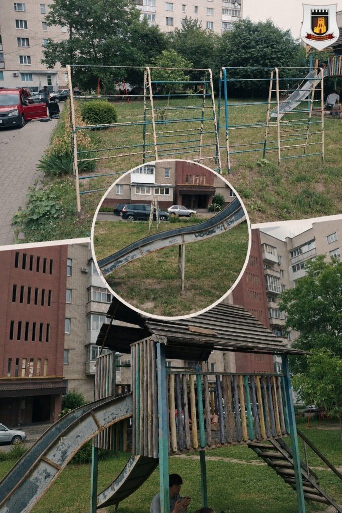 У Луцьку муніципали видали припис щодо аварійного дитячого майданчика
