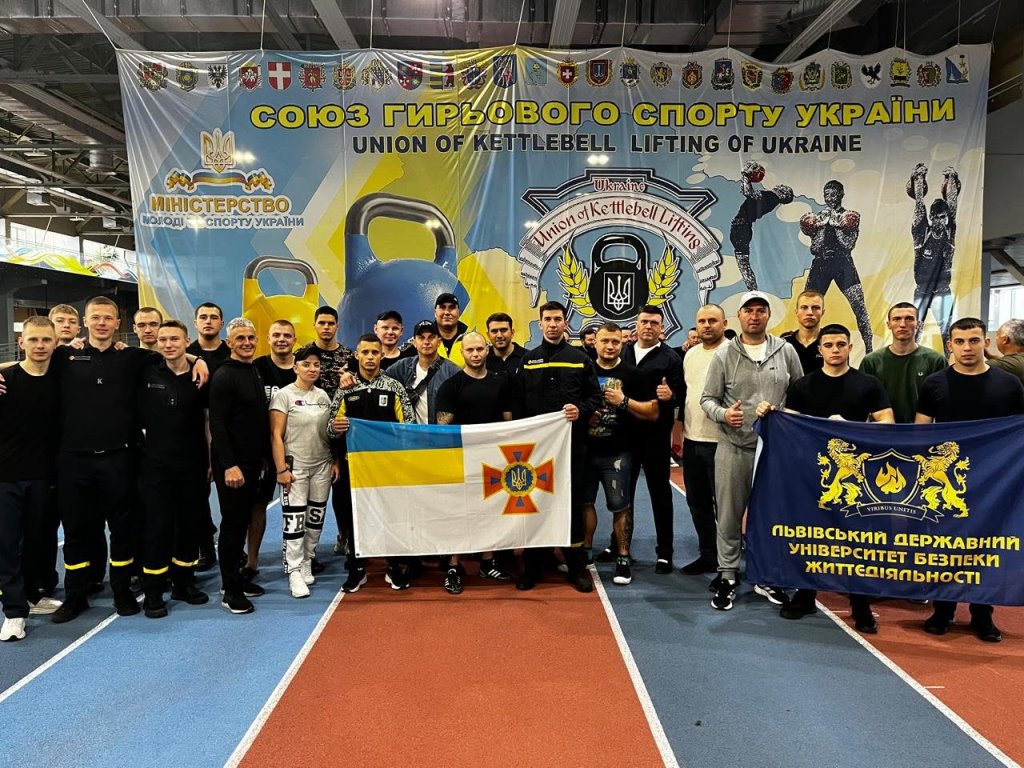 Волинські рятувальники успішно виступили на Чемпіонаті МВС України з гирьового спорту серед силових структур