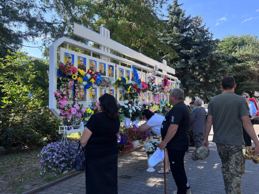 У Володимирі вшанували пам’ять полеглих у червні Захисників України