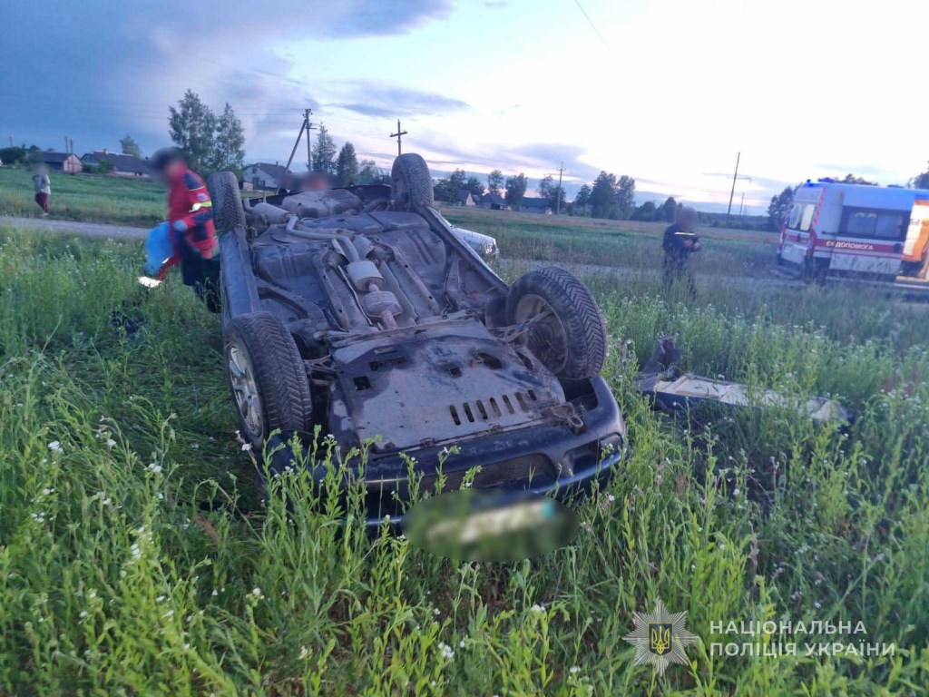 На Волині трапилися ДТП із загиблим та травмованими