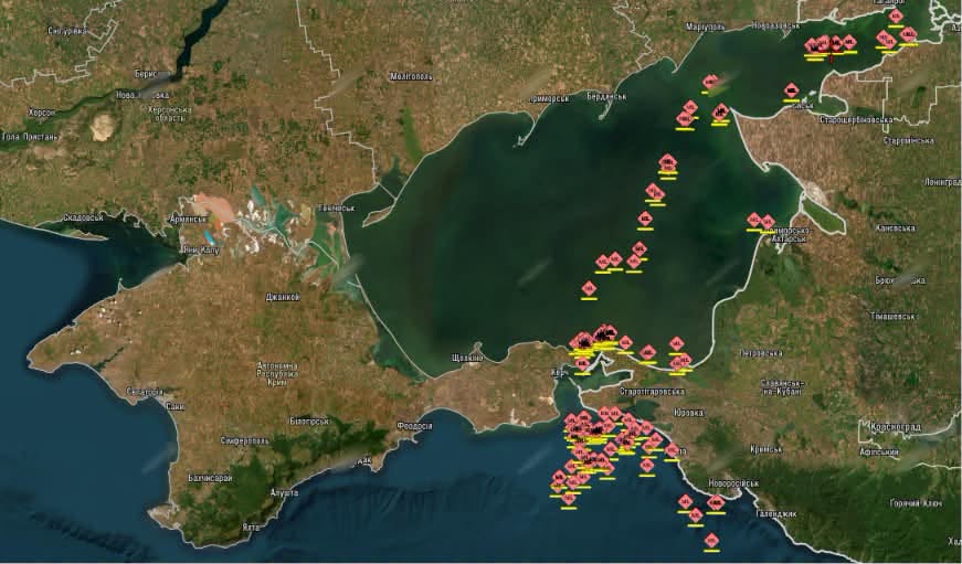Сили безпілотних систем уразили сім суден тіньового флоту рф, засоби ППО та енергооб’єкти