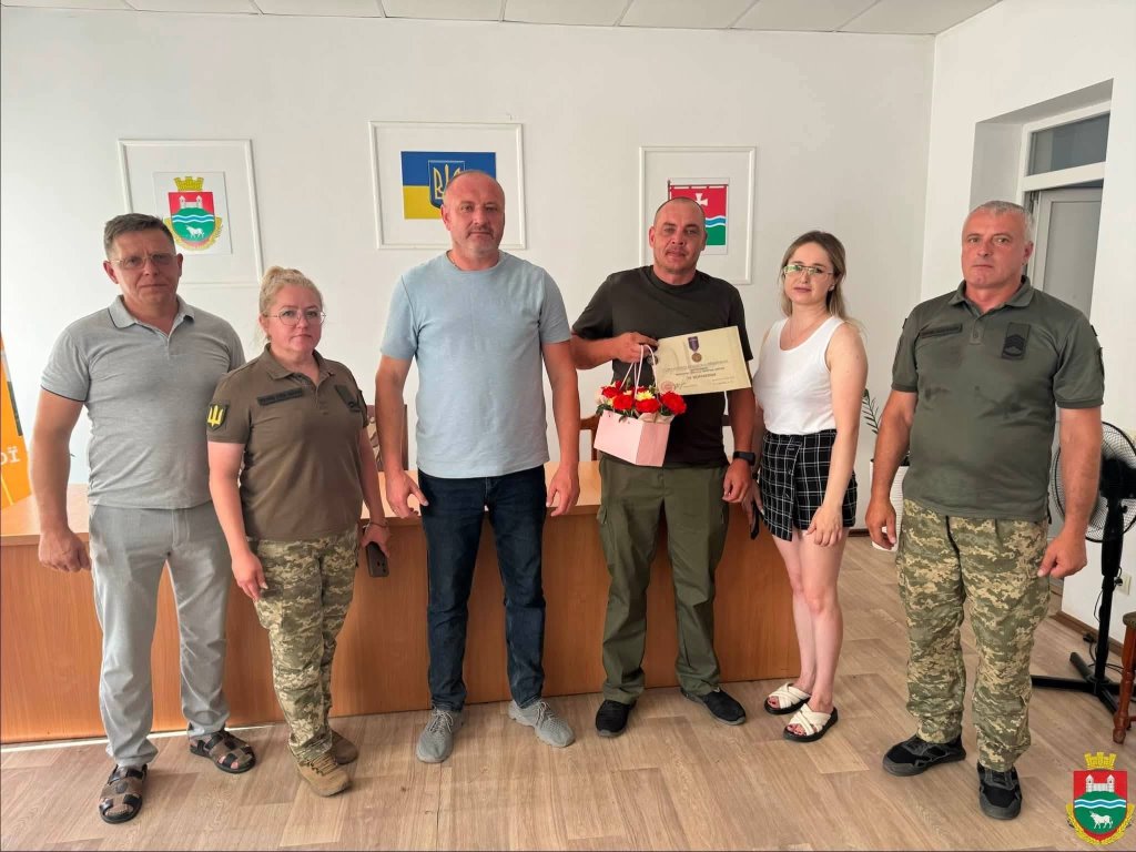 Військового з Волині нагородили відзнакою Міністра оборони України
