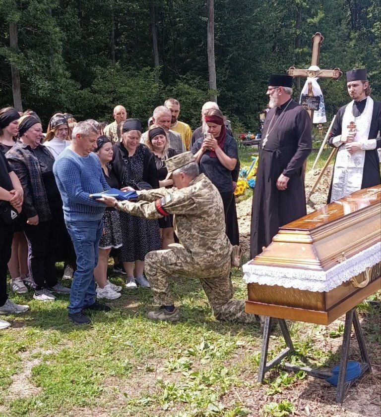 Підгайцівська громада попрощалася із загиблим Героєм Олегом Мазяром