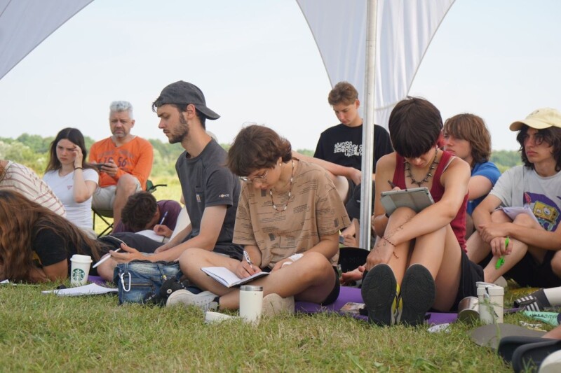 Поблизу села Жидичин організували дебатний наметовий табір «Volyn Debate Camp»