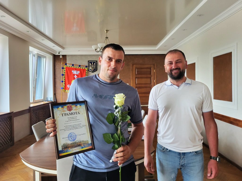 У Ковелі вручили відзнаки з нагоди Дня будівельника