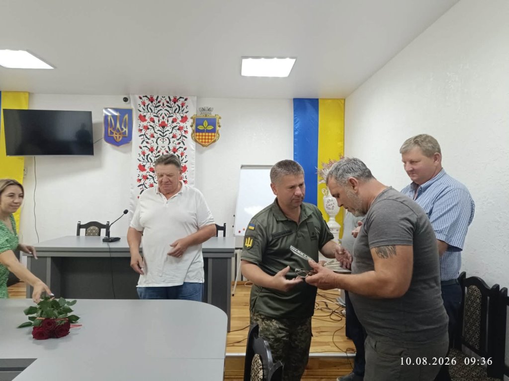 Захиснику із Берестечківської громади вручили відзнаку «За поранення»