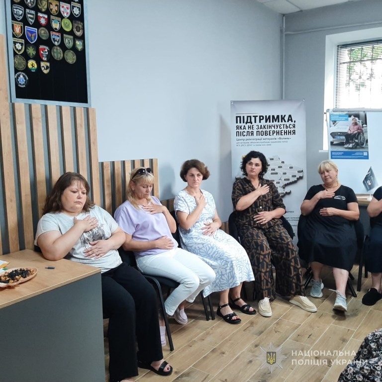 Дихальні практики як інструмент емоційного відновлення: у ветеранському просторі на Волині провели групу самодопомоги