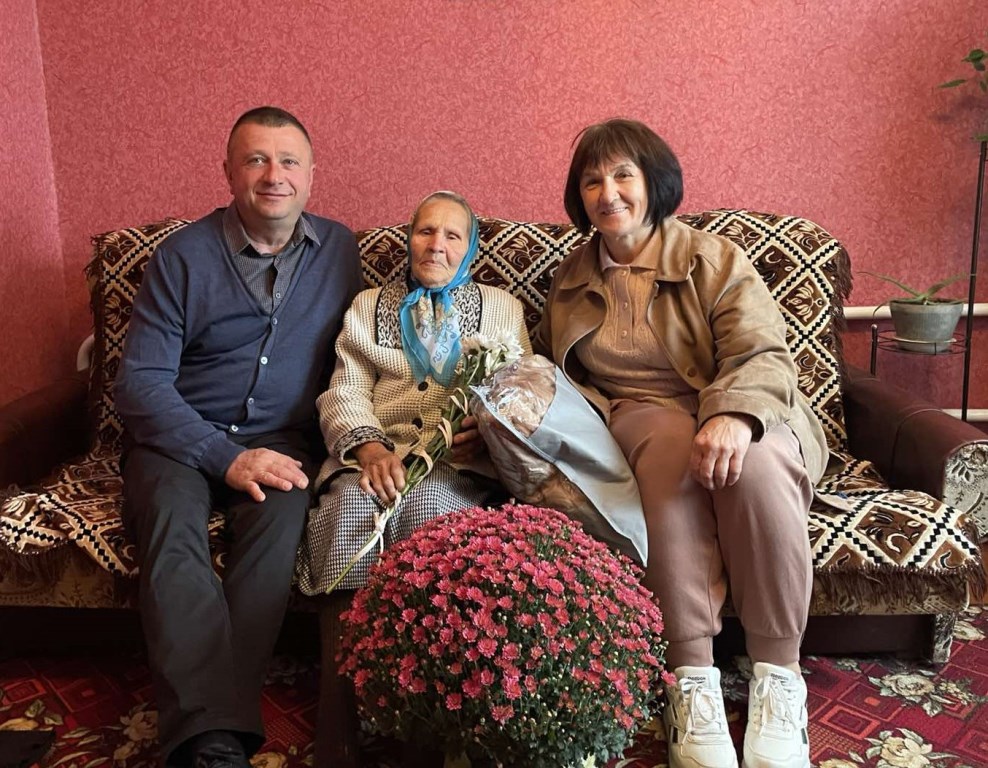Жителька Горохова Надія Павлюк відзначила свій 90-річний ювілей